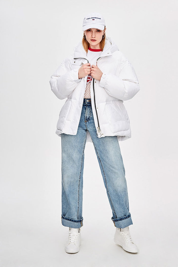 Drune | Damen-Steppjacke mit Gürtel "Street Chic"