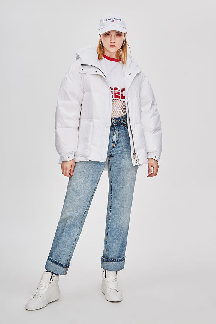 Drune | Damen-Steppjacke mit Gürtel "Street Chic"