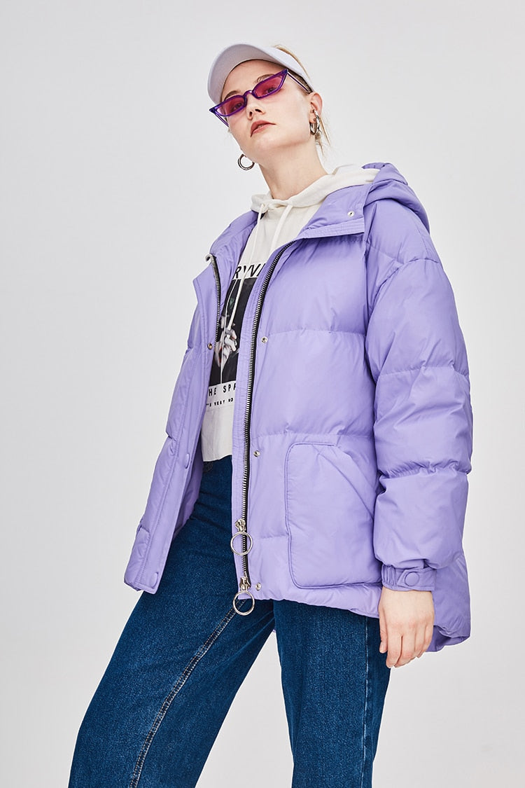 Drune | Damen-Steppjacke mit Gürtel "Street Chic"
