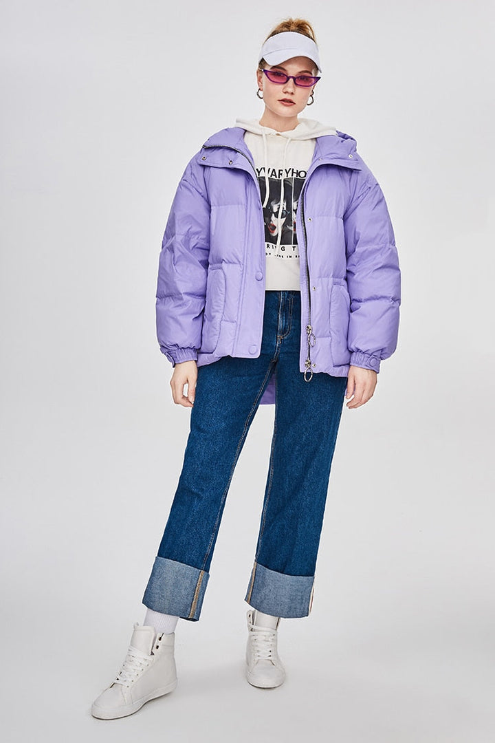 Drune | Damen-Steppjacke mit Gürtel "Street Chic"