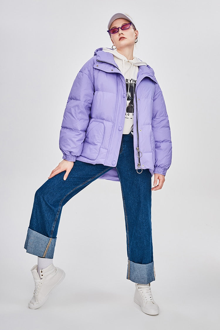 Drune | Damen-Steppjacke mit Gürtel "Street Chic"