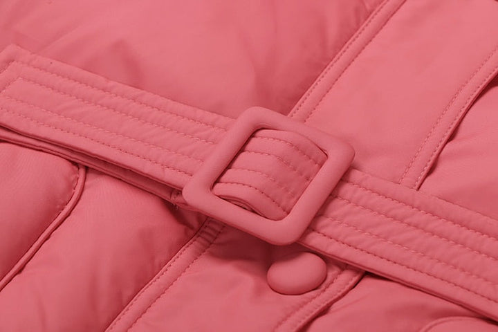Drune | Damen-Steppjacke mit Gürtel "Street Chic"