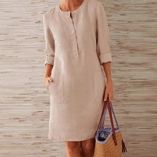 Drune | Kleid Aus Midi-Länge für Frauen