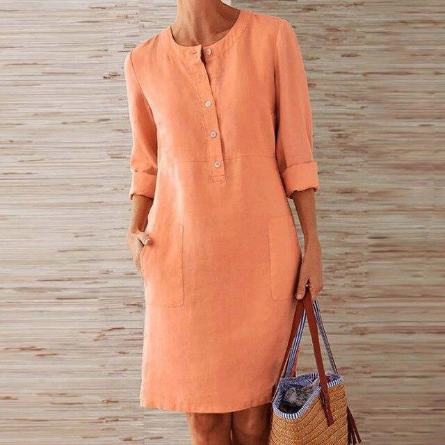 Drune | Kleid Aus Midi-Länge für Frauen