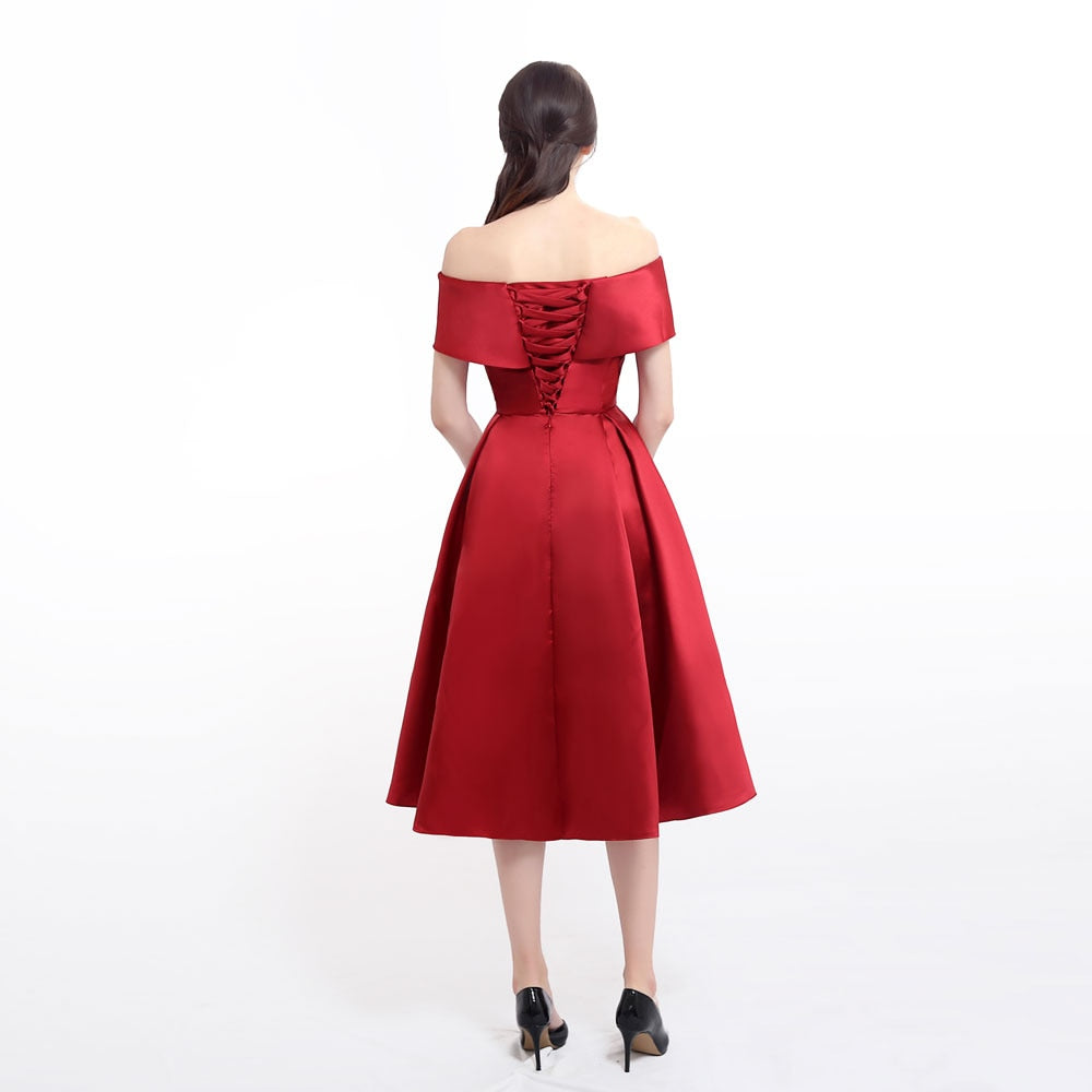 Drune | Satin Plissierte Kleid
