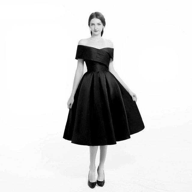 Drune | Satin Plissierte Kleid