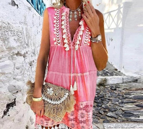 Drune | Boho Chic Spitzenkleid