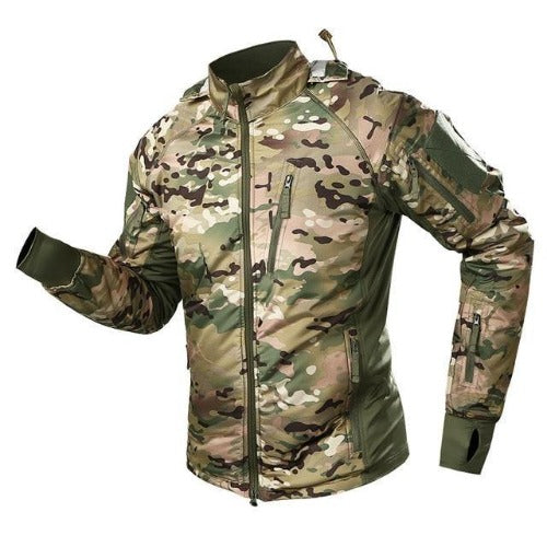 Drune | Herren Camouflagejacke Wasserdicht