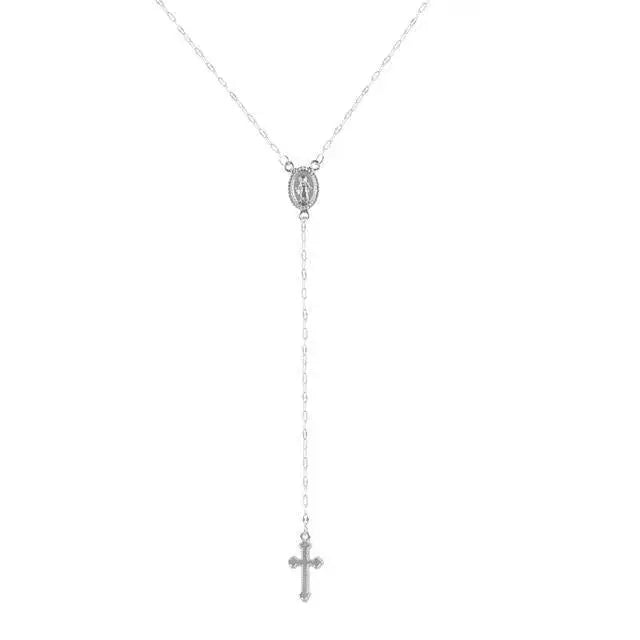Drune | Elegante Rosenkranz Kette Für Damen