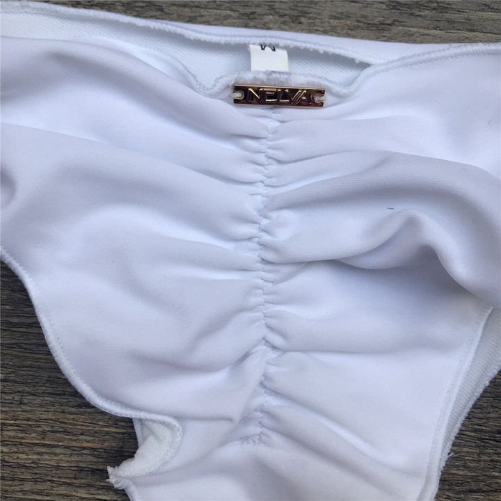 Drune | Bandeau Blumenmuster Bikini