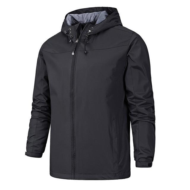 Drune | Leichte und legere Softshell-Jacke mit Kapuze für Herren - Ideal für Herbst/Winter