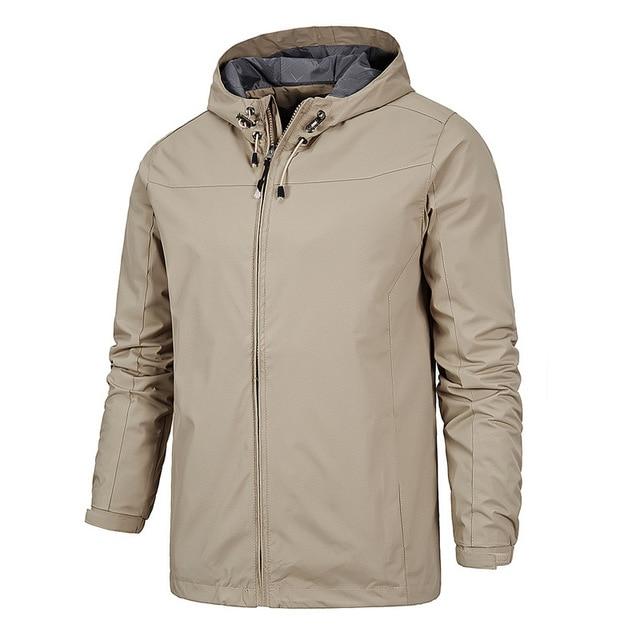 Drune | Leichte und legere Softshell-Jacke mit Kapuze für Herren - Ideal für Herbst/Winter