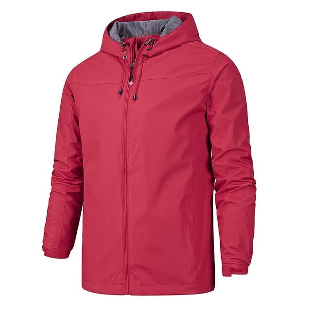 Drune | Leichte und legere Softshell-Jacke mit Kapuze für Herren - Ideal für Herbst/Winter