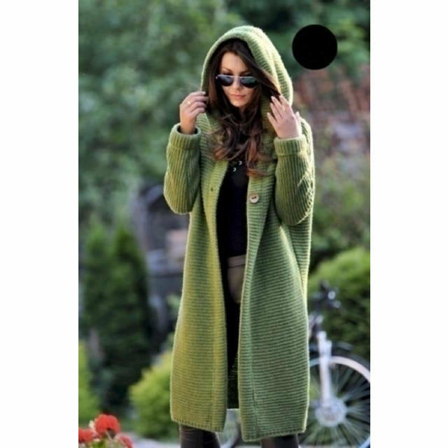 Drune | Drune Lange Strickjacke