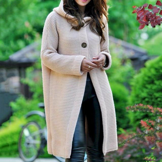 Drune | Drune Lange Strickjacke