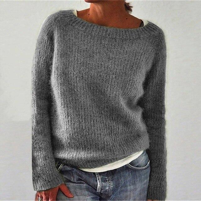 Drune | Lässiger, Weicher, Weit Geschnittener Pulli