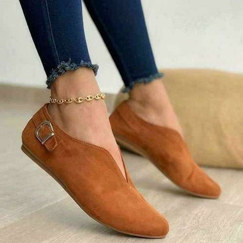 Drune | Flache Freizeitschuhe aus Wildleder