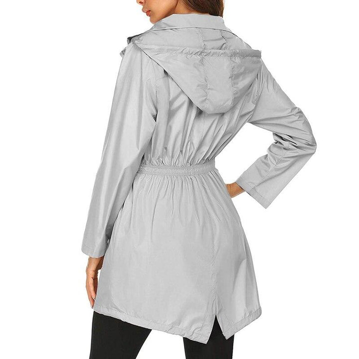 Drune | Leichte Regenjacke für Damen mit Kapuze