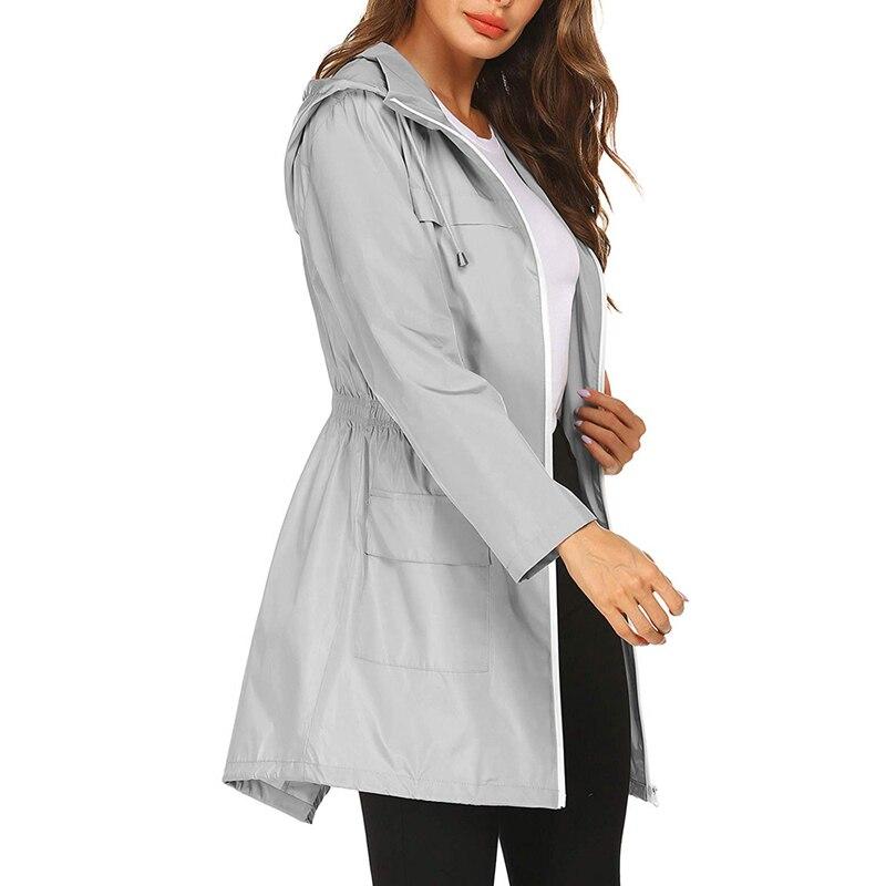 Drune | Leichte Regenjacke für Damen mit Kapuze