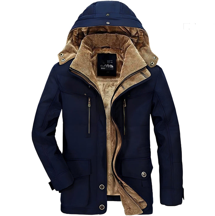 Drune | Brady Kunstleder Winter Bikerjacke