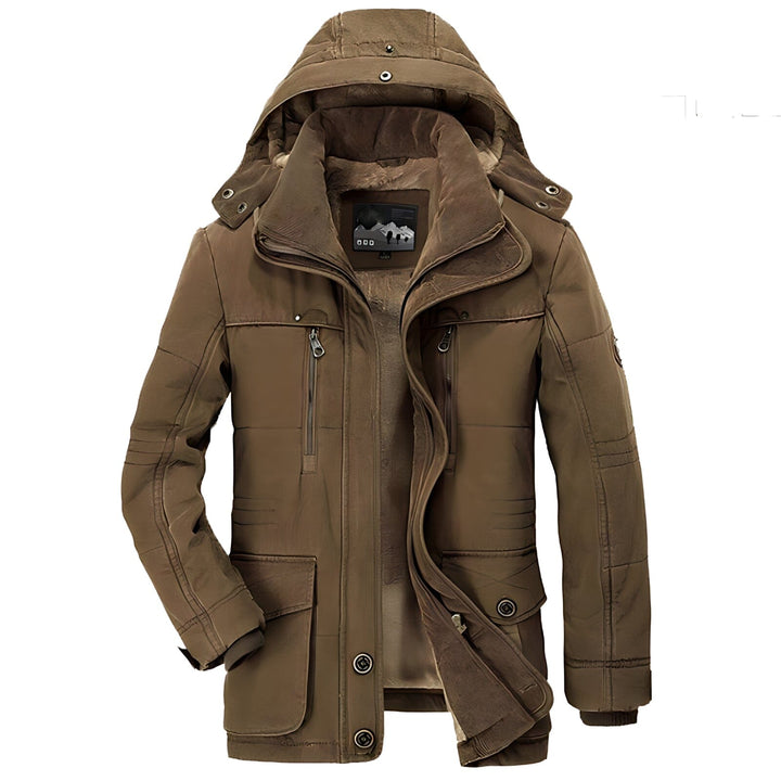 Drune | Brady Kunstleder Winter Bikerjacke