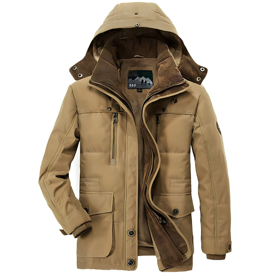Drune | Brady Kunstleder Winter Bikerjacke