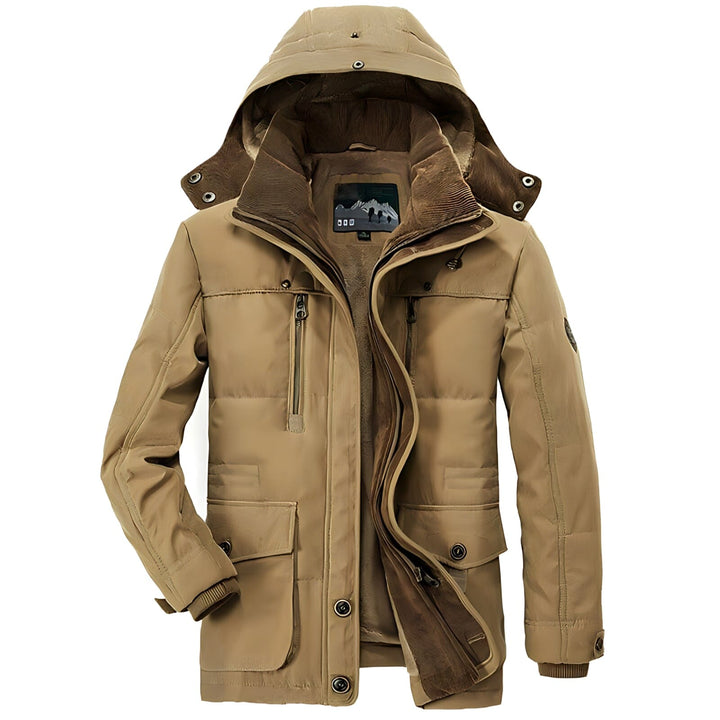 Drune | Brady Kunstleder Winter Bikerjacke