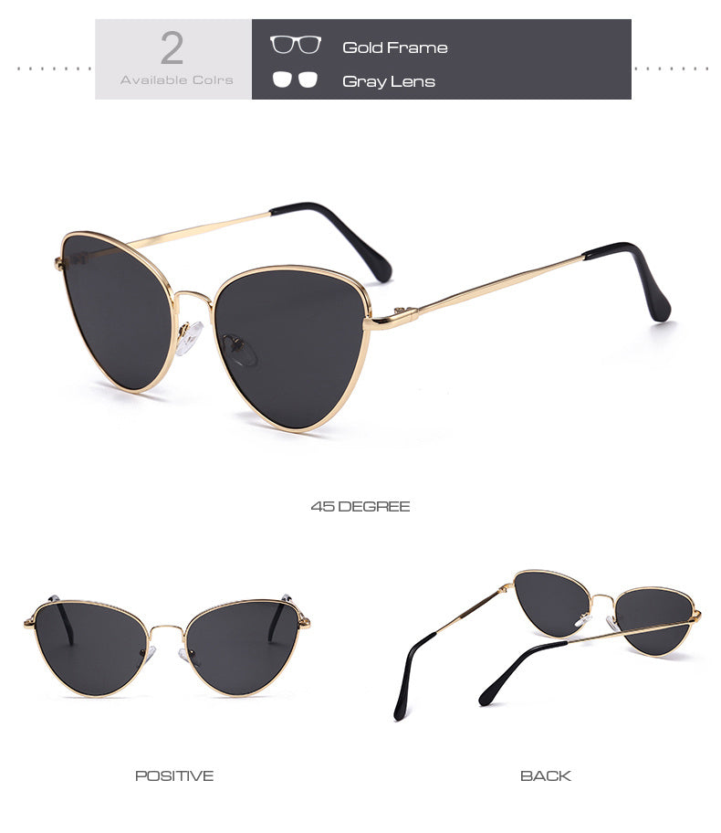 Drune | Kleine Weinlese Katze Auge Sonnenbrille