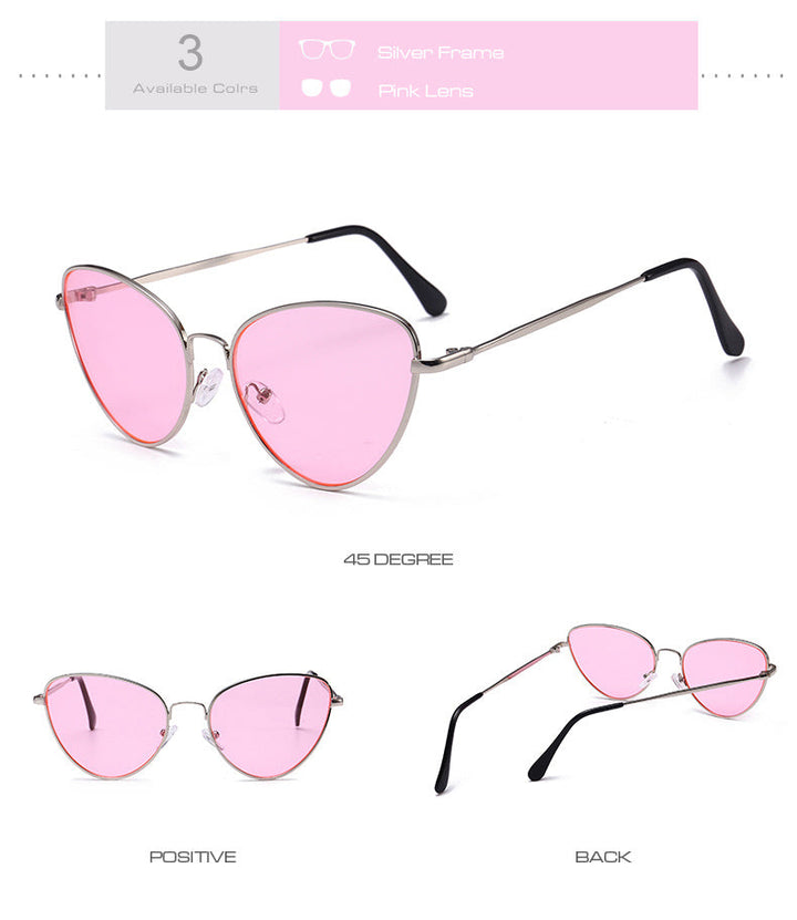 Drune | Kleine Weinlese Katze Auge Sonnenbrille