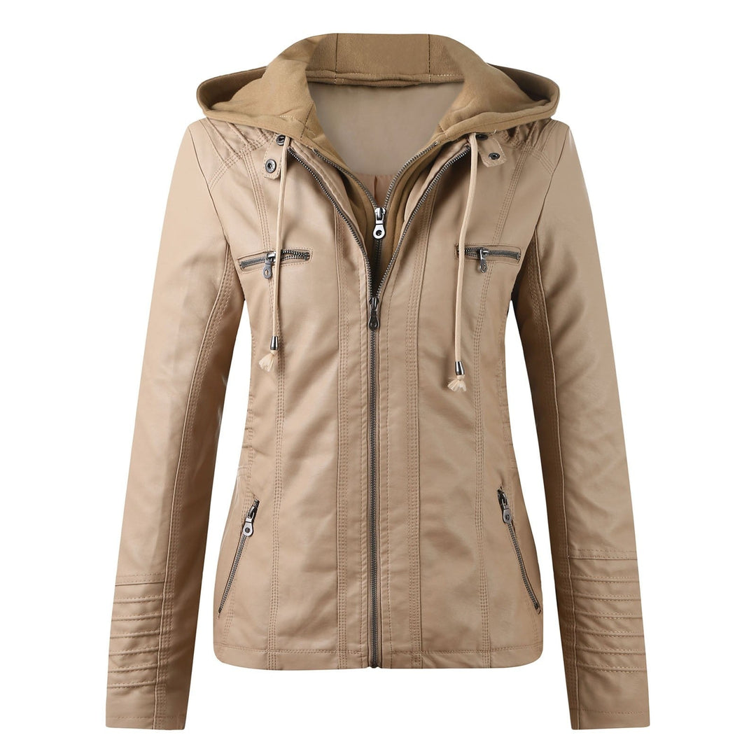 Drune | Designer-Lederjacke Mit Kapuze