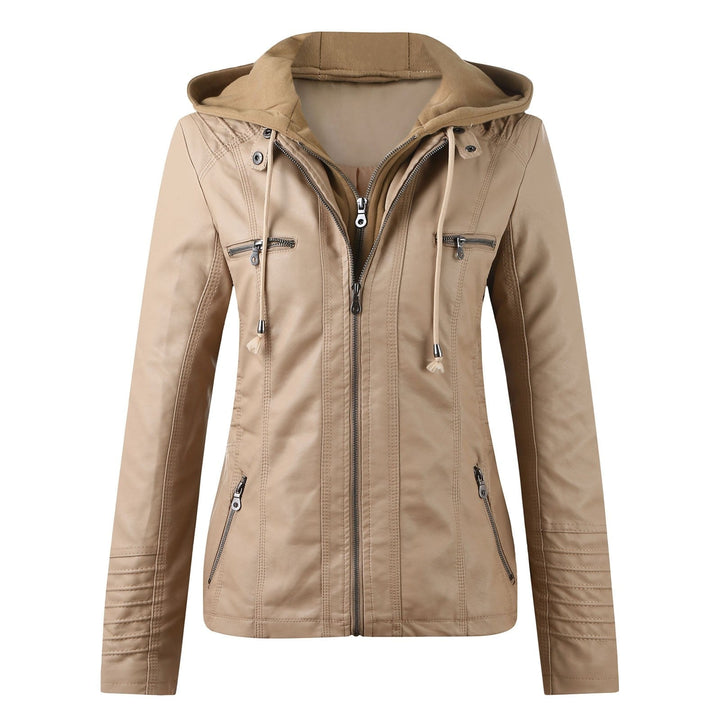 Drune | Designer-Lederjacke Mit Kapuze