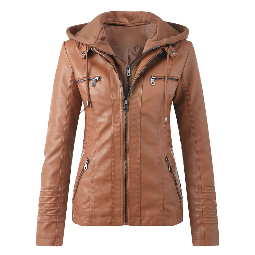 Drune | Designer-Lederjacke Mit Kapuze