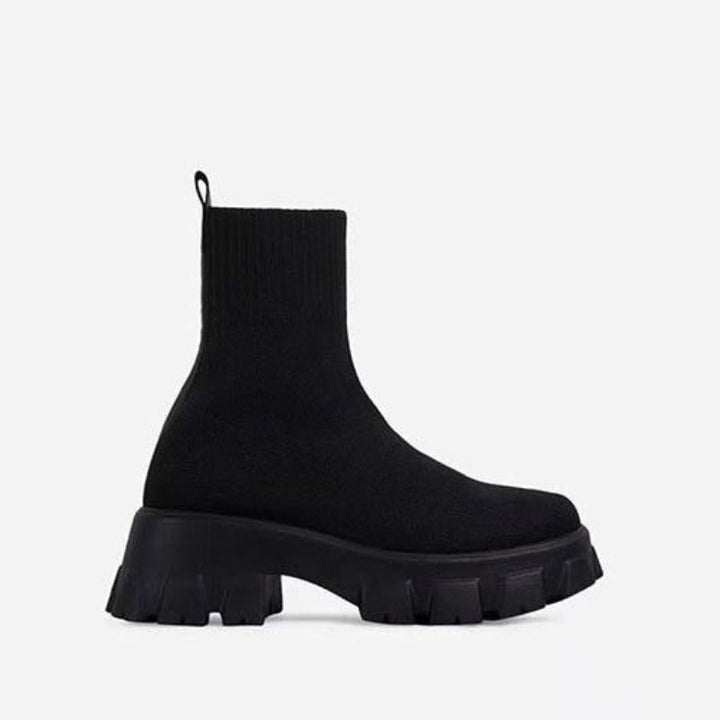 Drune | Modische Plateaustiefel