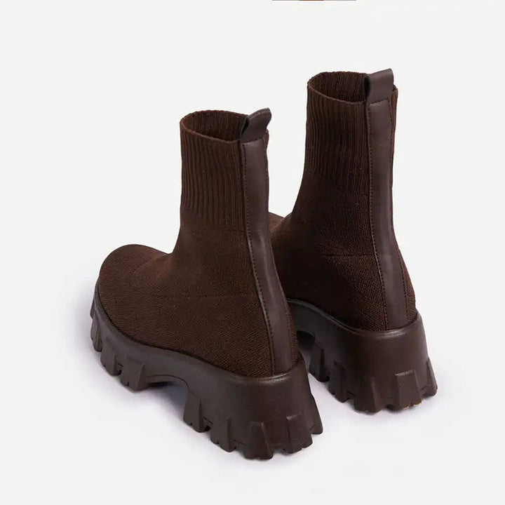Drune | Modische Plateaustiefel