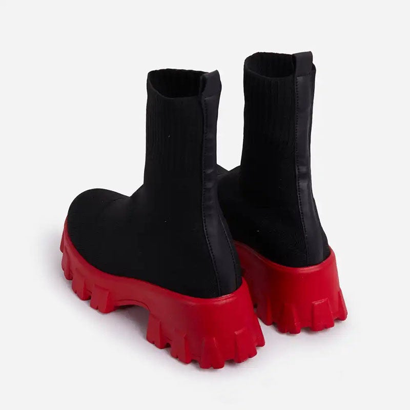 Drune | Modische Plateaustiefel