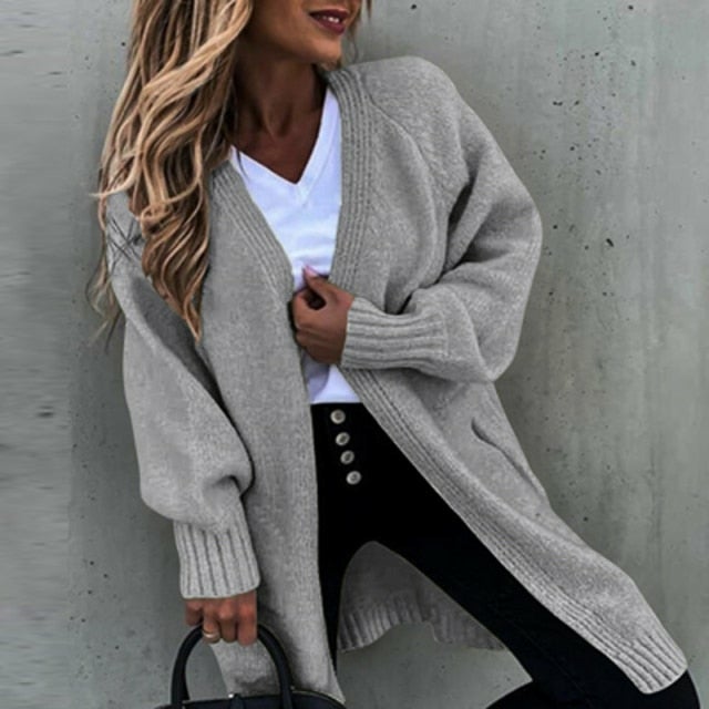Drune | Eleganter Strickmantel für Damen