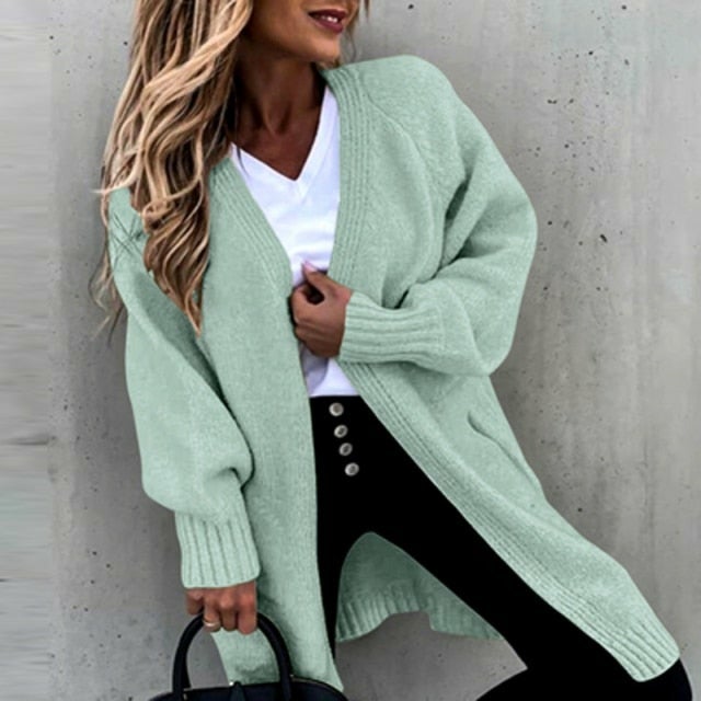 Drune | Eleganter Strickmantel für Damen