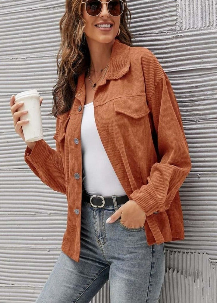 Drune | Moderne Cordjacke