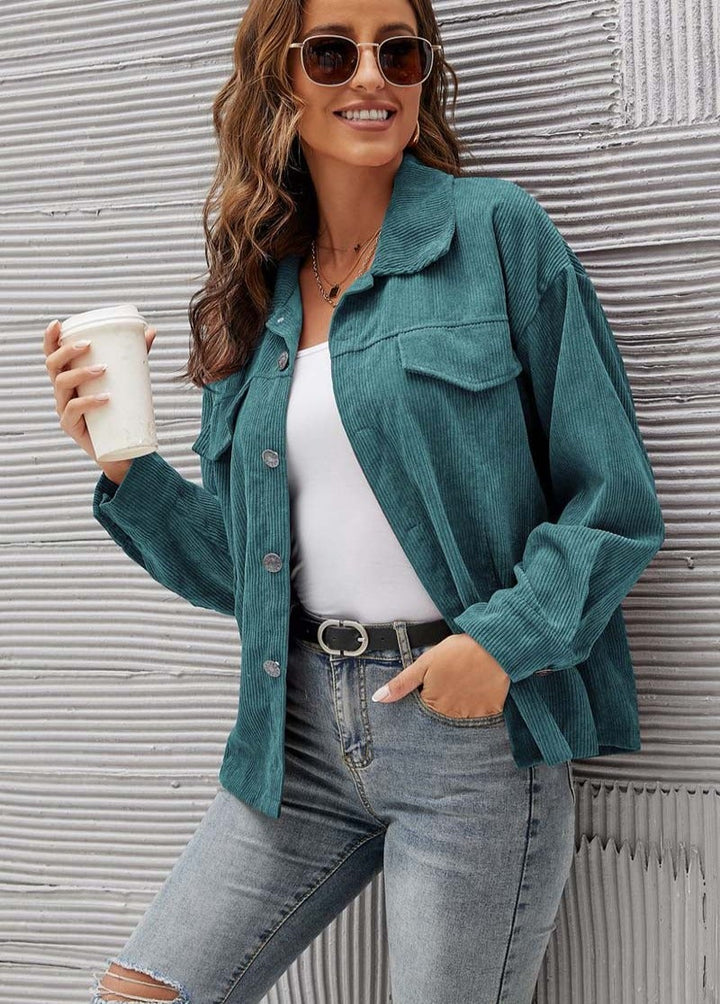 Drune | Moderne Cordjacke