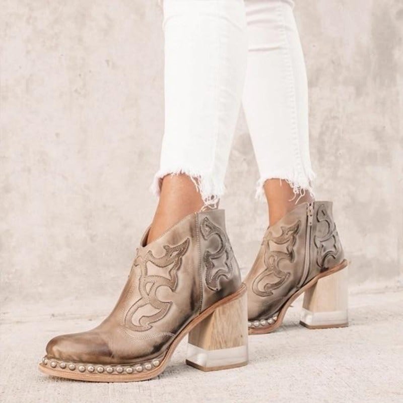 Drune | Lässige Cowboy Ankleboots