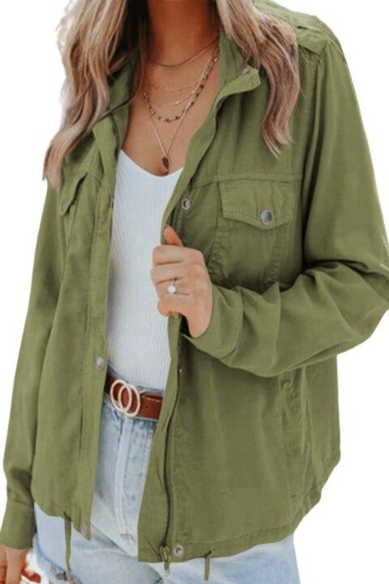 Drune | Lässige Übergangsjacke mit Reisverschluss