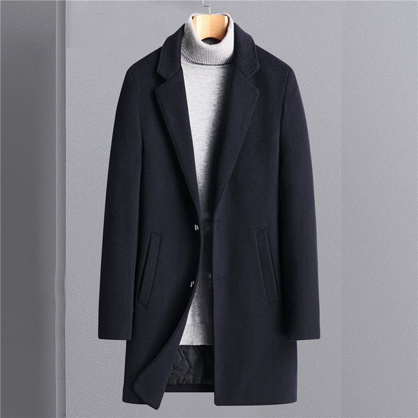 Drune | Herrenmantel Eleganter Business Mantel