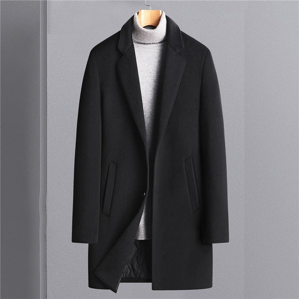 Drune | Herrenmantel Eleganter Business Mantel