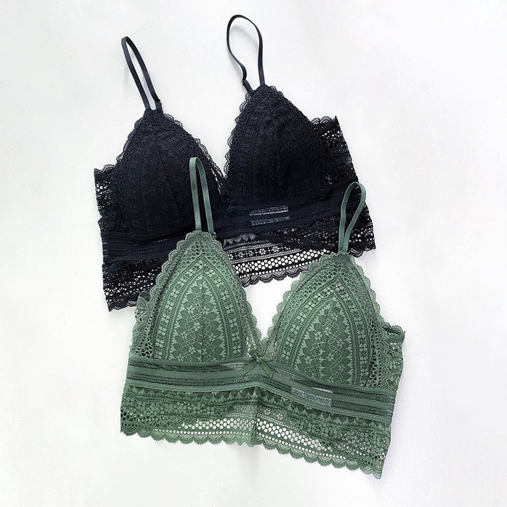Drune | Rückenfreier Spitzenbh Dreieck