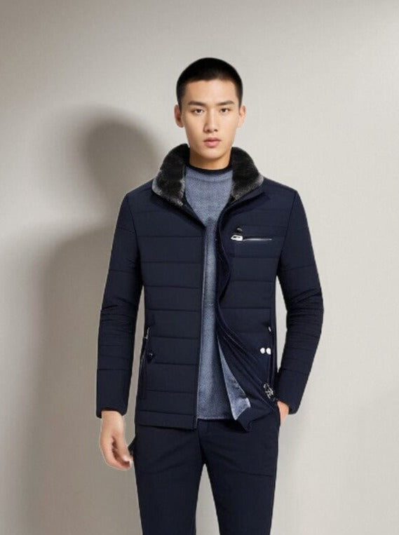 Drune | Moskau Faux Fur Wintermantel