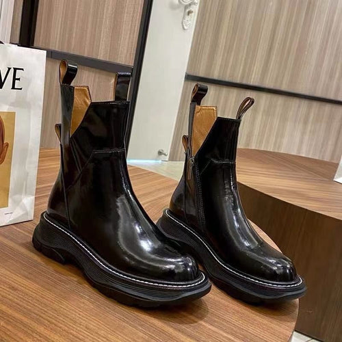 Drune | Casual Stiefeletten mit Zipp