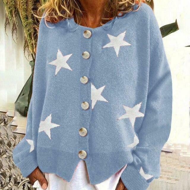 Drune | Pullover mit Sternenprint Design