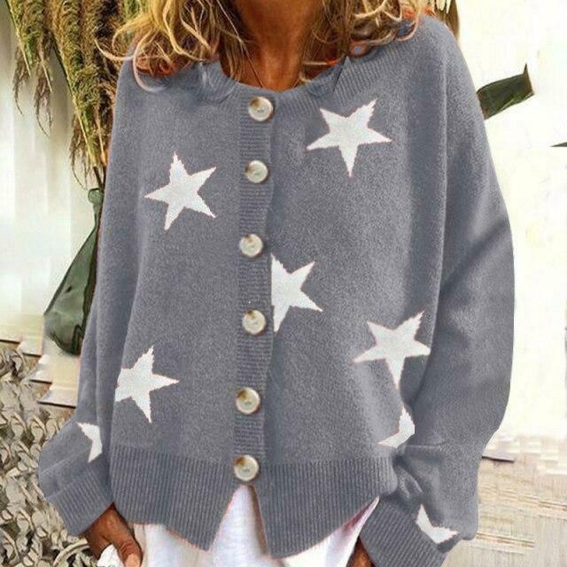 Drune | Pullover mit Sternenprint Design