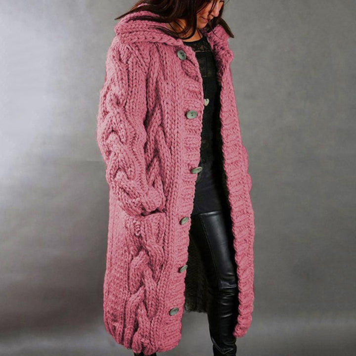 Drune | Warme Longstrickjacke