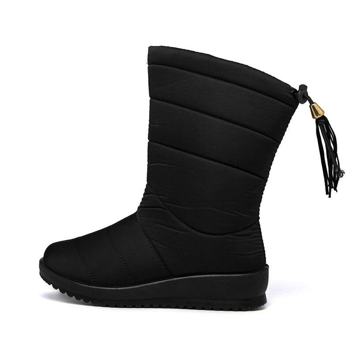 Drune | Damen Wasserdichte Winter Warme Baumwollstiefel
